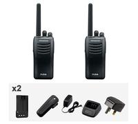 Kenwood TK-3501 Analogue ProTalk 446 - Twin Pack User-friendly, compact analogue PMR446 perfect for no fuss radio communications