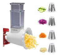 Kenwood Vegetable Cutter and Slicer, Stainless Steel Accessory for KVC/KVL Models, Food Preparation Shredder