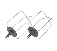 Kenwood Whips Steel Mounting Set of 2 for Kitchen Machine Multipro Sense FPM800 FPM810
