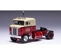 Kenworth Bullnose 1950 Red / Beige Truck 1:64 Model IXO Model