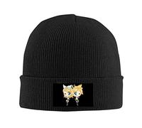 kenwozi Lily Vocaloid Chibi Winter Warm Knit Beanie Cap Hip-pop Black
