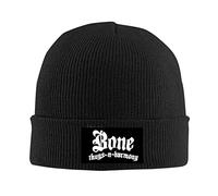 kenwozi Okpk Rare Bone Thugs-N-Harmony Clip Plain Hat Winter Warm Knit Beanie Cap Unisex Black