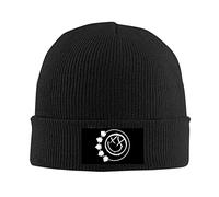 kenwozi Winter Warm Knit Cap Beanie Hat Hip hop hat American Band blink-182 hat Black