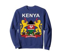 Kenya Emblem Cultural Background Sweatshirt