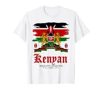 Kenya Flag Outfit Idea For Women & Kenyan Flag Themed T-Shirt