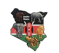 Kenya Fridge Magnet Travel Souvenir Gift Refrigerator Decor Magnetic Sticker Collection