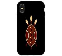 Kenya Maasai Shield Kenyan Tribe Case for iPhone X/XS