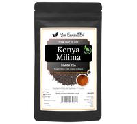 Kenya Milima Black Loose Leaf Tea (150g) Kenyan Loose Tea Malt Citrus Notes Smooth Full-Bodied Delight Refreshing Robust Natural Bold Premium Tasty Aromatic Flavour-Full, Closed in Resealable Pouch