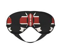 Kenya National Printing Rest Sleep Eye Mask, Soft Eye Mask for Home & Camping, Blocks Light, Comfortable for Most Users