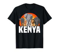 Kenya Safari Wildlife Kenyan Big 5 Animal East Africa T-Shirt