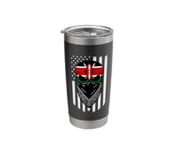 Kenya Skull Bandana Stainless Steel Insulated Tumbler