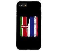 Kenya Thailand Half Flag Kenyan Thai Roots Case for iPhone SE (2020) / 7/8