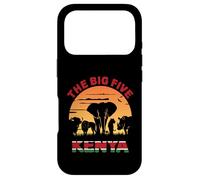 Kenyan Flag, Big Five Kenya Pride Wildlife Safari Case for iPhone 17 Pro