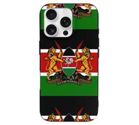 Kenyan Flag Coat of Arms Novelty Phone Cases Cover Compatible with iPhone 16/16 Plus/16 Pro/16 Pro Max/16 E