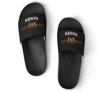 Kenyan Flag House Slippers Non-Slip Shower Shoes