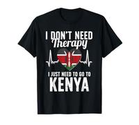 Kenyan Flag Kenya Flag Vacation Kenya T-Shirt