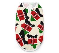 Kenyan Flag Map Cute Dog Shirt Sleeveless Soft Breathable Pet Apparel Tank Top Summer Cool M