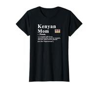 Kenyan Mom Definition Strong African Mother T-Shirt
