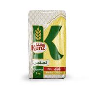 Kenz Fine Couscous Vegan Wholewheat Couscous 1kg High Fibre & Protein Fine Foods Natural Non-GMO Vegetarian Cous Cous Light Instant Cous Cous for Salads & Healthy Meals