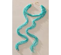 Kenzie Beaded Lariat Necklace at Free People in Turquoise - female