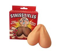 Kenzies Gifts Stressticles - Testicle Shaped Stress Ball, Ultimate Stress Reliever, Unisex, 2-3 inches, 1 Count
