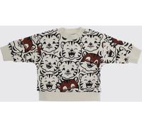 Kenzo Boy's Tiger Logo Long-Sleeved Cotton Cardigan - Size: 24M - unisex