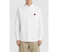 Kenzo Classic Cotton Shirt with Boke Flower - Size: 39 - male