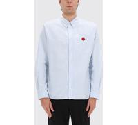 Kenzo Classic Cotton Shirt with Boke Flower - Size: 41 - male