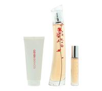 Kenzo Flower Ikebana Sakura Eau de Parfum 3 Piece Gift Set Women Perfume