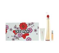 Kenzo Flower L'absolue 3 Piece Gift Set: Eau de Parfum 100ml - Eau de Parfum 10ml - Body Lotion 75ml