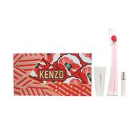 Flower By Kenzo Poppy Bouquet Eau De Parfum Gift Set 100ml Eau De Parfum + 75ml Body Lotion + 10ml Eau De Parfum