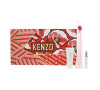 Kenzo Flower Poppy Bouquet Women's Perfume Gift Set (100ml EDP + 75ml Body Lotion + 10ml EDP)