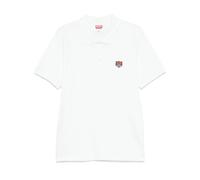Kenzo Happy Tiger embroidered polo shirt - White XL