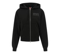 Kenzo Happy Tiger zip-up hoodie - Black XS-S-M