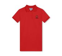 Kenzo Kids Boke Flower cotton polo dress - Red 10-12-14