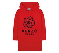 Kenzo Kids Boke Flower hooded dress - Red 10-12