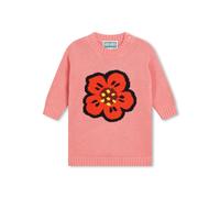 Kenzo Kids Boke Flower-jacquard knitted dress - Pink 6 mths-9 mths-4 yrs