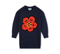 Kenzo Kids Boke Flower knitted dress - Blue 3-10-12