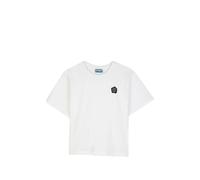 Kenzo Kids Boke Flower logo-patch T-shirt - White 2-3-4-5-6-8-10-12-14