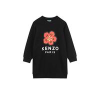 Kenzo Kids Boke Flower logo-print dress - Black 2-3-4-5-6-8-10-12-14