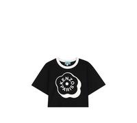 Kenzo Kids Boke Flower logo-print T-shirt - Black 3-4-5-6-8-10-12-14