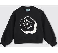 Kenzo Kids Boy's Boke Flower Logo Print Crewneck Sweatshirt in Cotton - Size: 8 - female