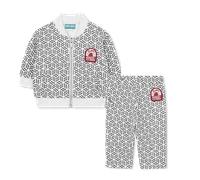 Kenzo Kids - Cardigan And Pants Set - Grey Marl - Boy - 18 Months