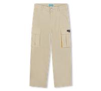 Kenzo Kids - Cotton Trousers - Stone - Boy - 14 Years