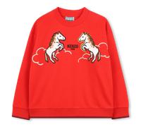 Kenzo Kids - Fleece Sweatshirt - Bright Red - Boy - 10 Years