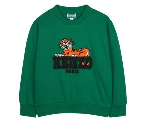 Kenzo Kids - Fleece Sweatshirt - Green Jacket - Boy - 6 Years