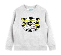 Kenzo Kids - Fleece Sweatshirt - Light Heather Gray - Unisex - 2 Years