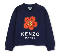 Kenzo Kids - Fleece Sweatshirt - Medieval Blue - Girl - 4 Years