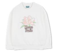 Kenzo Kids - Fleece Sweatshirt - Offwhite - Girl - 5 Years