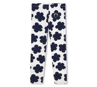 KENZO KIDS Girls Ivory Cotton Boke Flower Leggings-12 Years
